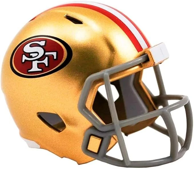 San Francisco 49ers NFL Riddell Pocket Size Helmet