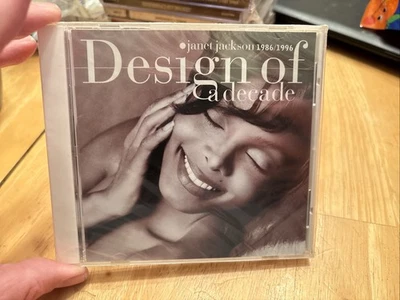 Janet Jackson- Design Of A Decade 1986-1996 Music CD New Sealed - Image 1 of 4