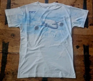 Camiseta para hombre Boeing Dreamliner 787 talla (M) estampado integral (Y) - Imagen 1 de 7