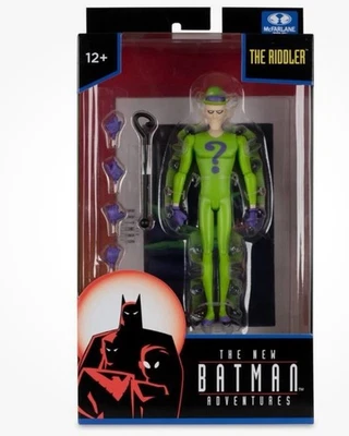 McFarlane DC Direct 全新蝙蝠侠冒险谜语者 6 英寸可动人偶 全新 — 第 1/4 张图片