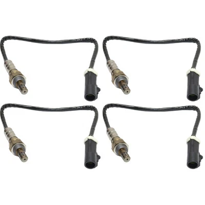 Set of 4 O2 Oxygen Sensors  Driver Left Side Downstream & Upstream for Pickup - Image 1 of 4