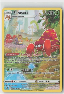 Parasect #TG01/TG30 SWSH11: Lost Origin Trainer Gallery Pokemon - Image 1 of 2