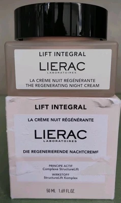 Lierac Lift Integral Night Face Cream 50ml 1.7oz Exp 08/2028 - Image 1 of 4