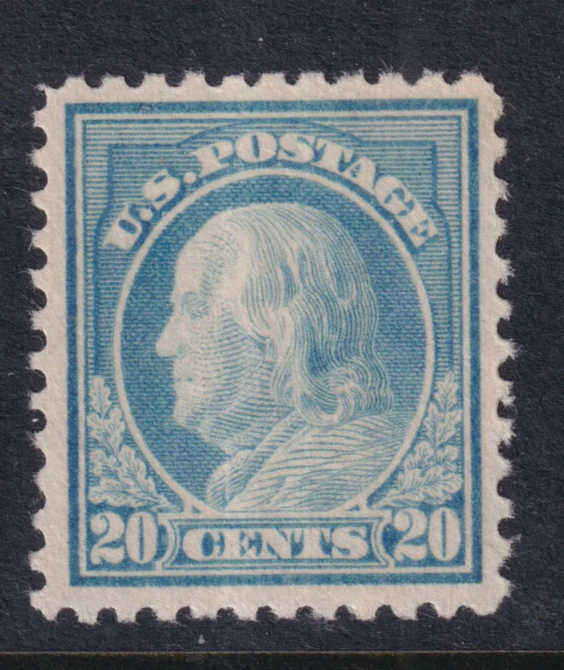 Franklin 20c Ultra Sc 515 1917 MNH VF con sello único original CV $85 (HE Foto 1 de 1