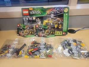 Lego 79115 Teenage Mutant Ninja Turtles Movie Turtle Van Takedown Mike Raph - Picture 1 of 3