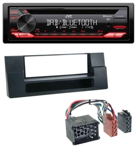JVC CD DAB USB Bluetooth MP3 Autoradio für BMW X5 E53 5er E39 Rundpin Ablagefach - Bild 1 von 7