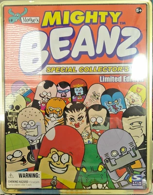 MOOSE'S MIGHTY BEANZ LATA ESPECIAL COLECCIONISTA #2 EDICIÓN LIMITADA # 2560/15000 Foto 1 de 3