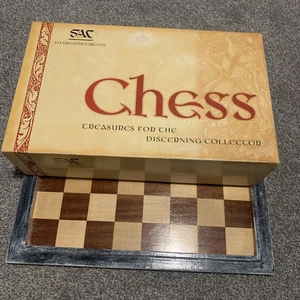 Vintage Studio Anne Carlton englischer Bürgerkrieg Schachspiel & Brett sehr guter Zustand selten - Bild 1 von 15