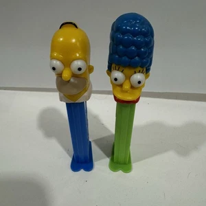 Dispensadores PEZ Bart and Homer Simpson The Simpson’s - Imagen 1 de 2