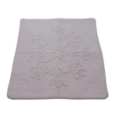 NEW Pottery Barn Ridgeline 20x20 Snowflake Pillow Cover Christmas Holiday Winter - Image 1 of 4