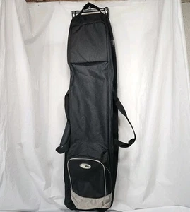Bag Boy Travel Golf Club Bag Weather Resistant Rolling Wheels Padded Soft Case - Picture 1 of 21
