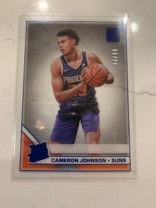 Cameron Johnson Clearly Donruss Blue Rated Rookie Suns /99 Acetate SP SSP
