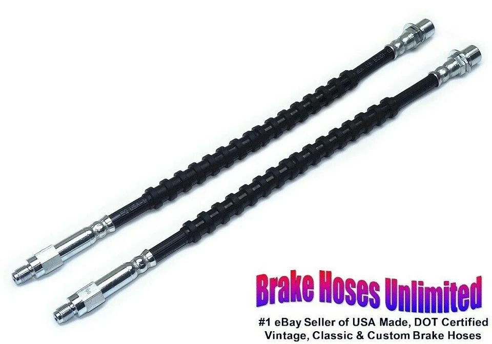 FRONT BRAKE HOSES Lincoln Versailles 1977 1978 1979 1980 - Image 1 of 1