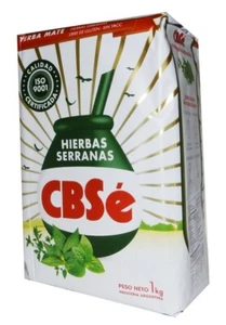 YERBA MATE CBSE HERBAS SERRANAS 1KG - 2,2 LB - GLUTENFREI"" (Versand aus USA) - Bild 1 von 2
