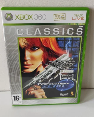 Perfect Dark Zero - Classics Edition (Xbox 360, PAL) with Manual - Near Mint - Image 1 of 3