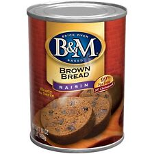B M Brown Bread, Raisin, 16 Ounce (Pack of 12)