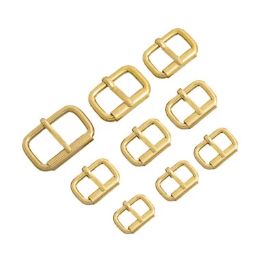 Solid Brass Metal Slider Buckle Webbing Adjuster Belt Buckle 20mm 25mm 32mm - Image 1 of 4
