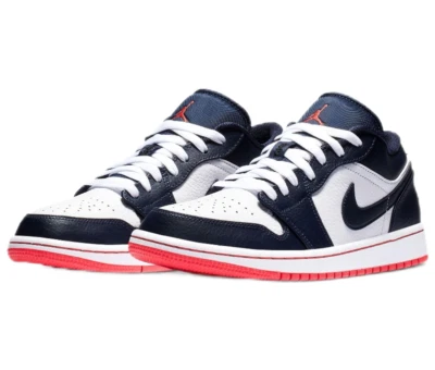 Nike Jordan 1 Retro Low Obsidian Ember Jordan 1 AJ1 Men's 553558-481