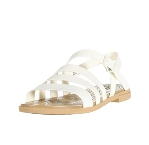 Crocs W Tulum Sandale Oyster Tan US W5-W9 weiß - Bild 1 von 1