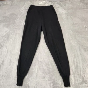 Zara Womens PULL ON Pants Size S Aus 8 Black SKINNY STRETCH POLYESTER - Picture 1 of 10