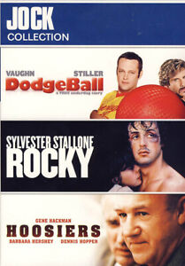 Jock Collection (Dodgeball/Rocky/Hoosiers) (Bo New DVD