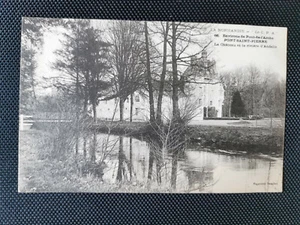 CPA 27 Environs de PONT-DE-L'ARCHE - PONT-SAINT-PIERRE Le Château et la Rivière - Imagen 1 de 2