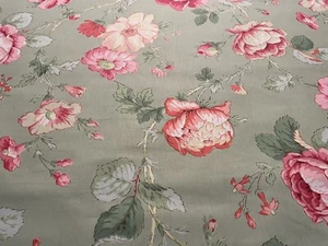Manuel Canovas Paris Vintage Elise Floral Cotton Chintz Fabric 2.5 Yards 1997 - Picture 1 of 4