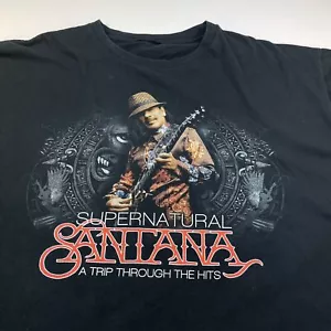 CAMISETA CARLOS SANTANA Supernatural Hard Rock Joint Las Vegas CONCERT TOUR XL - Imagen 1 de 4