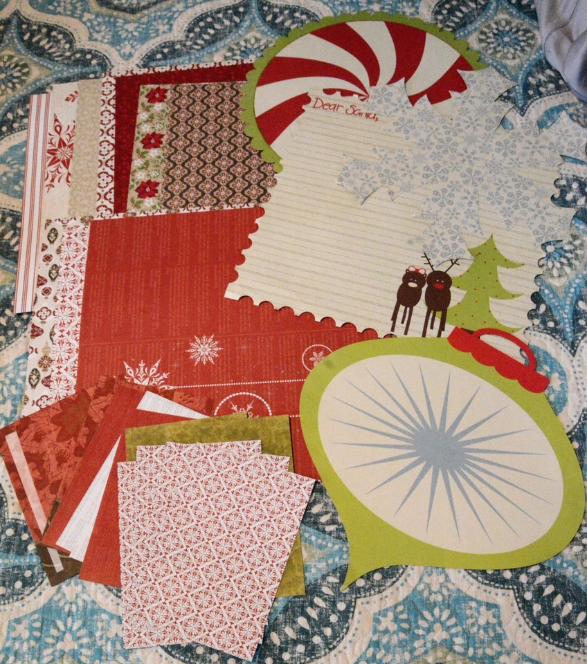 Creative Memories 12x12 vacaciones con cartulina muy feliz Foto 1 de 1