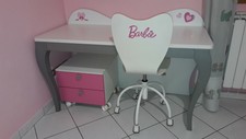 mobilia barbie camera-settimino scrivania comodino sedia 