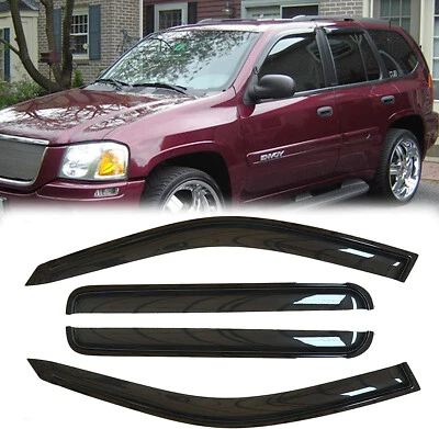 4pcs Window Visor for 2002-2006 Chevy Trailblazer EXT & GMC Envoy XL Foto 1 de 4