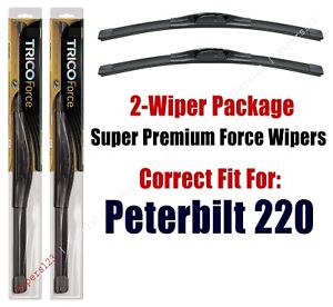 Wipers 2-Pack Hi-Performance fits 2007+ Peterbilt 220 - 25240x2