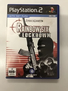Tom Clancy’s Rainbow Six Lockdown PS2 PlayStation 2 With Manual Free Postage - Picture 1 of 6