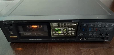 Grabadora de casete reacondicionada ONKYO TA-2047 diseño lógico de tres motores Dolby B&C Foto 1 de 4