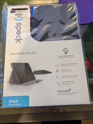 Funda Folio Speck Balance para iPAD 10.2" (2019-2021) - Negra, Nueva En Caja Foto 1 de 2
