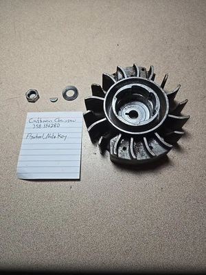 Craftsman Chainsaw 358.356280 Flywheel, Nut And Key - Image 1 of 2