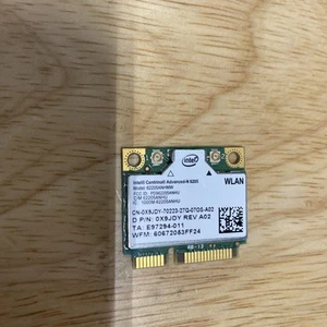 X9JDY Intel Corporation INTEL 6205 ADVANCED-N DUAL BAND 2,4GHz 5GHz 62205ANHMW W - Bild 1 von 2