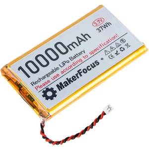 10000mAh 3,7V 1S 37Wh 3C Lithium Akku mit Micro PH2,0 Stecker Lipo Batterie - Bild 1 von 12