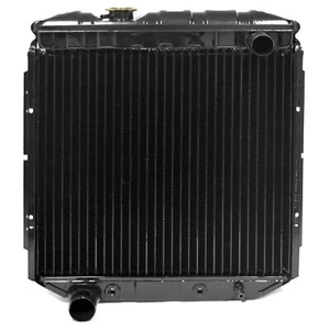 17" ACP MaxCore 3-Row Copper Radiator 5.0 Convert 1965-1966 Mustang - Picture 1 of 4