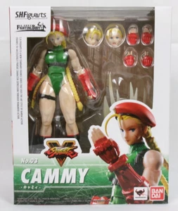 S.H.Figuarts Cammy Figure Street Fighter V Tamashii Nations Bandai Near Mint - Picture 1 of 5