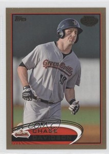 2012 Topps Pro Debut Gold /50 Chase Davidson #19