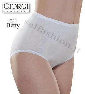 Mutanda donna cotone costina GIORGI EMMEBIVI art. BETTY 26730 conf. 6 PEZZI - Bild 1 von 3