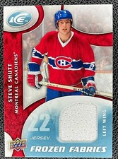 2009-10 Upper Deck Ice Frozen Fabrics #FRSS Steve Shutt