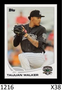 1-2013 TOPPS DEBUT MINORS TAIJUAN WALKER D'BACKS QTY AVAILABLE - Picture 1 of 1
