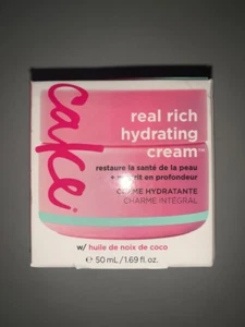Cake Real Rich Hydrating Cream Coconut Oil 1.69 fl oz New in Box - Picture 1 of 5