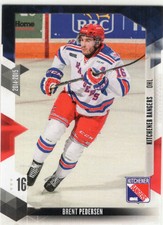 2014/15 Kitchener Rangers - BRENT PEDERSEN [Savannah Ghost Pirates] ECHL
