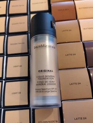 BAREMINERALS ORIGINAL LIQUID MINERAL FOUNDATION Various 1 fl oz/30 ml Per Each  - Image 1 of 4