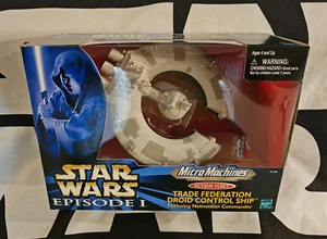 Trade Federation Droid Control Ship STAR WARS Micro Machines Action Fleet SEALED - Picture 1 of 4