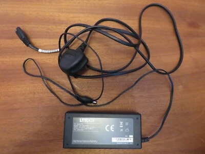 Liteon AC Adapter Model PE-1300-9AR5 Charger. Input 220-240v: 50-60hz: 12v 2.5a. - Image 1 of 4