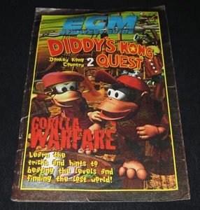 Donkey Kong Country 2: Diddy Kong's Quest EGM Strategy Guide libro de sugerencias - Imagen 1 de 2